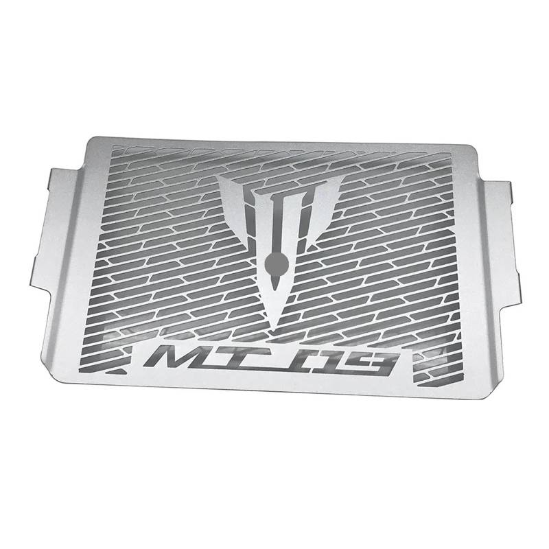 Motorrad Kühlergrill Abdeckung Kühlerschutz Motorkühlergrillabdeckung Schutz Für Ya&maha MT09 MT-09 2021 2022 Silber Motorrad Grillschutzabdeckung von WMGYESNXL