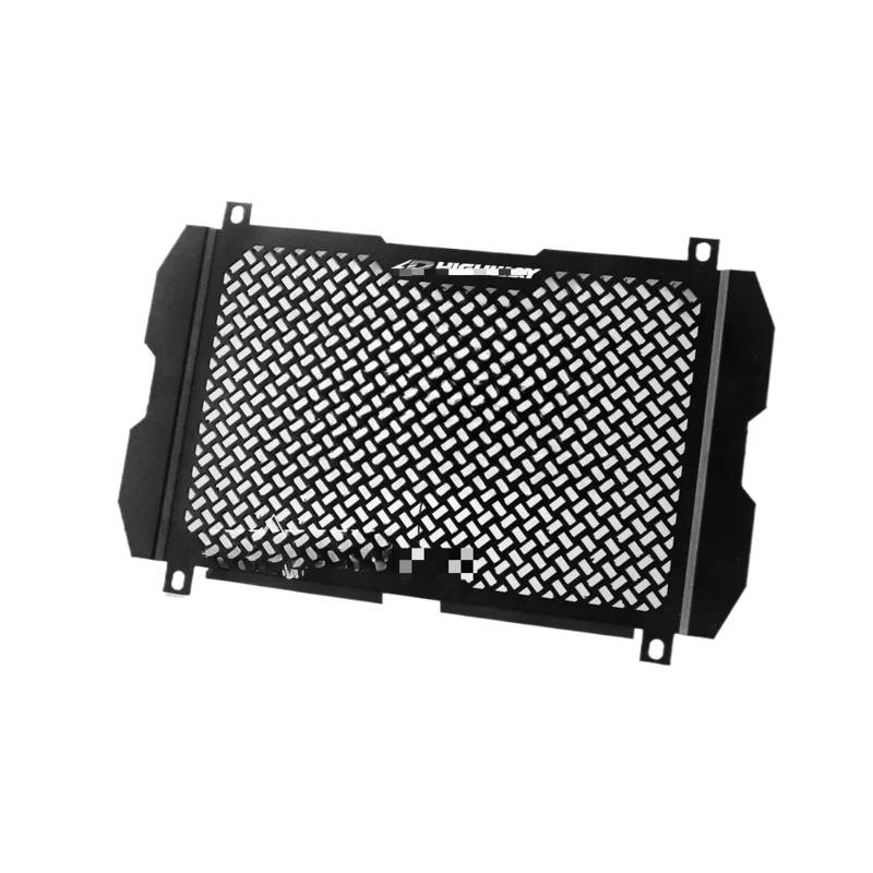 Motorrad Kühlergrill Abdeckung L E D-Licht Bumb Motorrad Kühlergrill Abdeckung Schutz Aluminium Ölkühler Schutz Protetor Für KAW&ASAKI Z900 Z 900 2017-2020 von WMGYESNXL