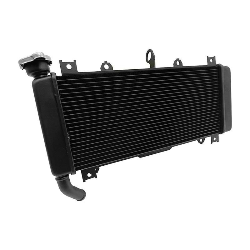 Motorrad Kühlergrill Abdeckung Motorrad Aluminium Motor Kühler Kühlmittel Kühler Kühlung Für KAW&ASAKI Z650 Für NI&nja 650 ER650 ABS 2017 ‑ 2023 Wasser Tank von WMGYESNXL