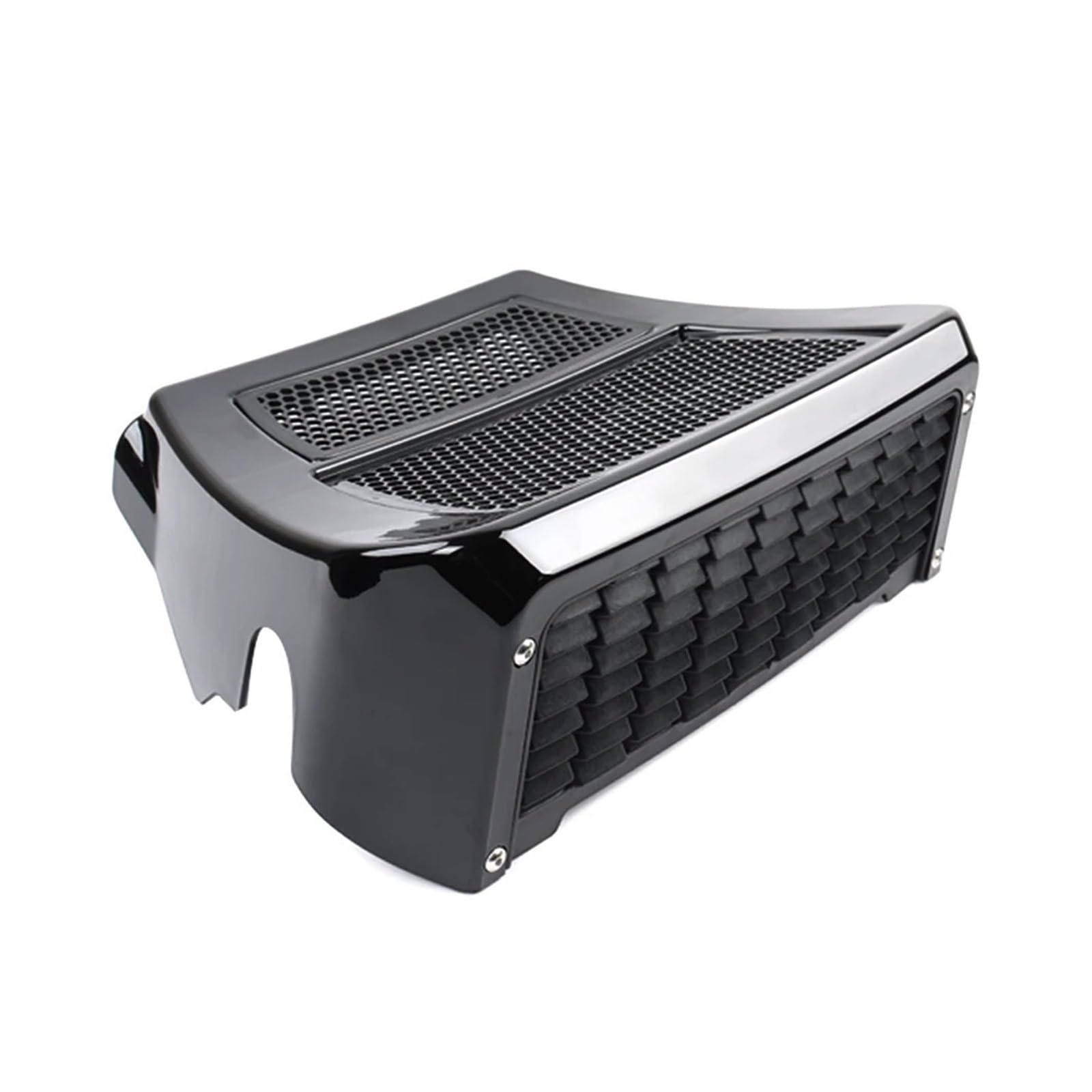 Motorrad Kühlergrill Abdeckung Motorrad Kühler Kinn Abdeckung Verkleidung Front Spoiler Schwarz Für Ha&rley CVO Road Glide ST CVO Street Glide FLTRX FLHX 2024 2023 Motorrad Kühlergrill Abdeckung Motorrad Kühler Kinn Abdeckung Verkleidung Front Spoiler Schwarz Für Ha&rley CVO Road Glide ST CVO Street Glide FLTRX FLHX 2024 2023 von WMGYESNXL