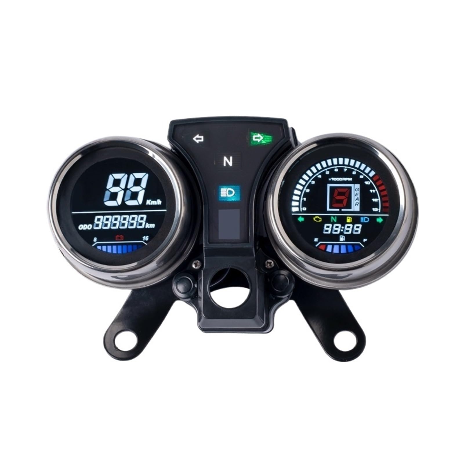 Motorrad Tachometer Digital Meter Montage Für Ho&nda CM125 CM150 V-Men SDH125 -Computer-geschwindigkeitsmesser-grüne Motorrad Meter Motorrad Kilometerzähler Digital Motorrad Tachometer Digital Meter Montage Für Ho&nda CM125 CM150 V-Men SDH125 -Computer-geschwindigkeitsmesser-grüne Motorrad Meter Motorrad Kilometerzähler Digital von WMGYESNXL