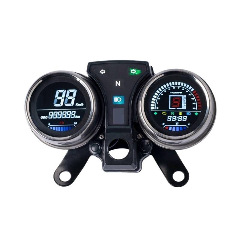 Motorrad Tachometer Digital Meter Montage Für Ho&nda CM125 CM150 V-Men SDH125 -Computer-geschwindigkeitsmesser-grüne Motorrad Meter Motorrad Kilometerzähler Digital von WMGYESNXL