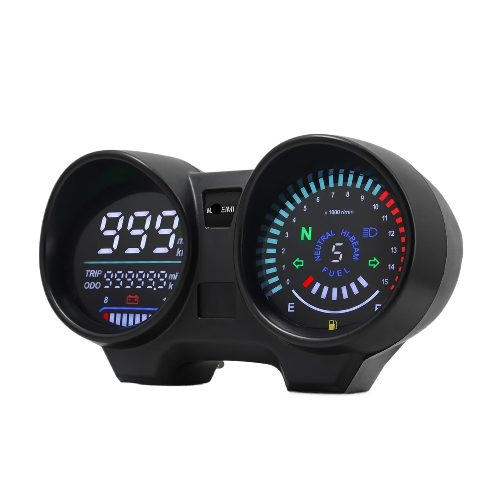 Motorrad Tachometer Digitaler Armaturenbrett-Tachometer Für Titan 150 Für Ho&nda CG150 Fan150 2010 2012, wasserdichte -Elektronik, Motorrad-Drehzahlmesser, Motorrad Tachometer Digitaler Armaturenbrett-Tachometer Für Titan 150 Für Ho&nda CG150 Fan150 2010 2012, wasserdichte -Elektronik, Motorrad-Drehzahlmesser, von WMGYESNXL