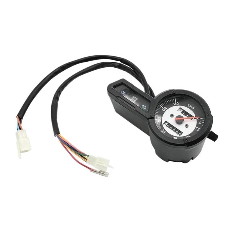 Motorrad Tachometer Motorrad Digitale Geschwindigkeit Meter -Computer-geschwindigkeitsmesser-grüne Gauge Tachometer Mit Kabel Für Ya&maha XG 250 Tricker XG-250 Motorrad von WMGYESNXL