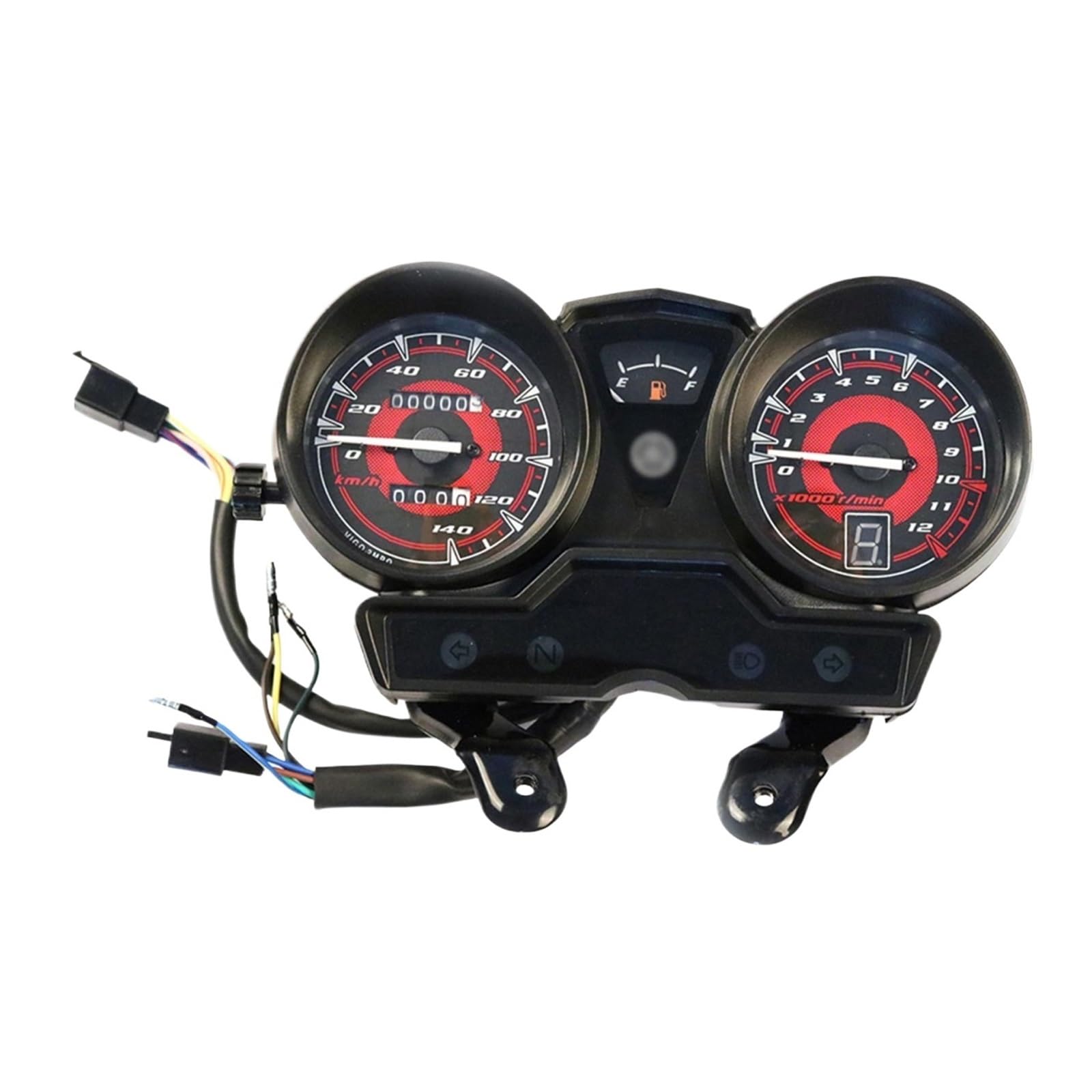 Motorrad Tachometer Motorrad Digitaltacho-Modifikation Für Ybr125 Jym125. Einfacher Digitaler Motorrad-Drehzahlmesser, Motorrad-Kilometerzähler Motorrad Tachometer Motorrad Digitaltacho-Modifikation Für Ybr125 Jym125. Einfacher Digitaler Motorrad-Drehzahlmesser, Motorrad-Kilometerzähler von WMGYESNXL