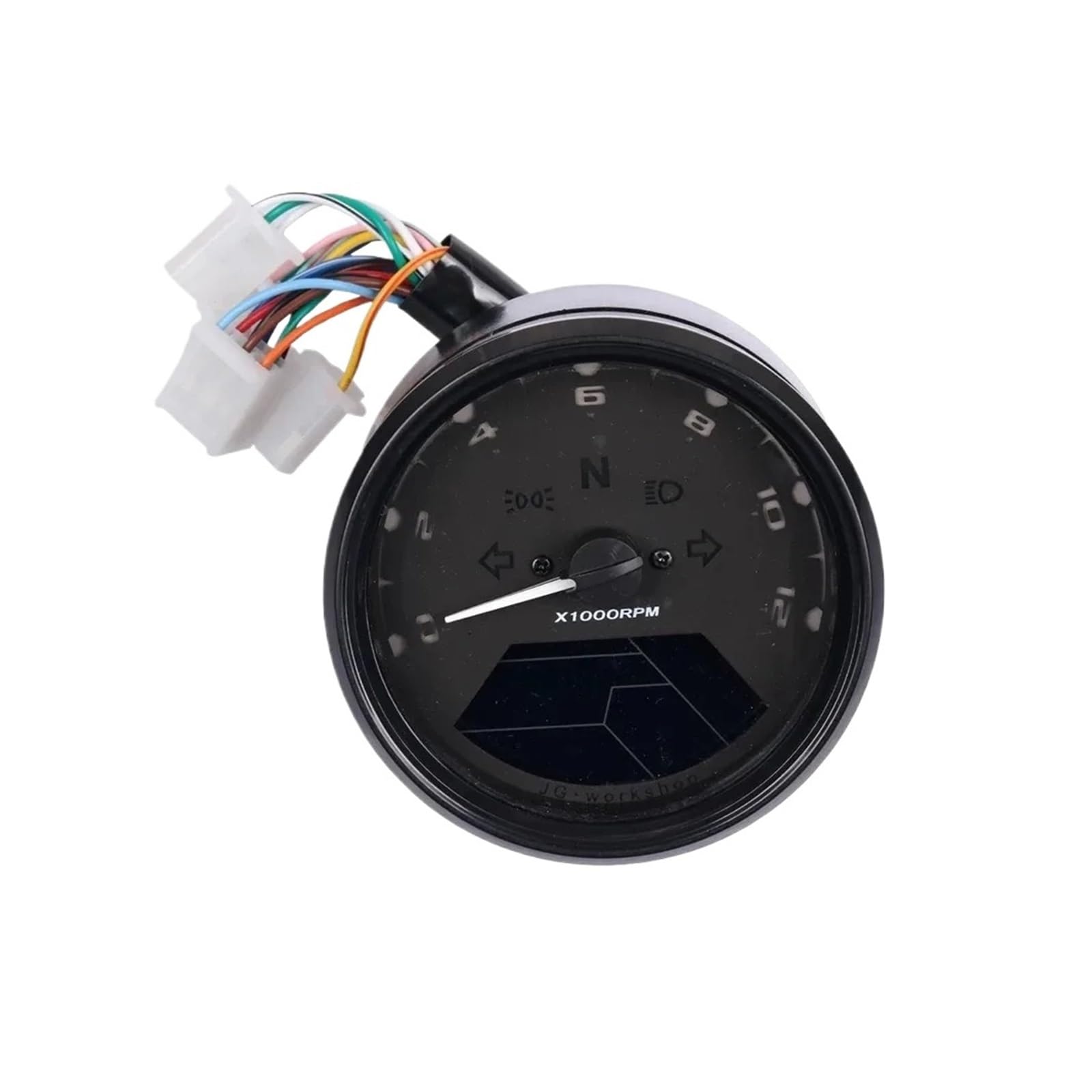Motorrad Tachometer Motorrad-Kombiinstrument Tachometer Drehzahlmesser Kilometerzähler Und Kraftstoffanzeige Für Ho&nda Digitaler Tachometer Kilometerzähler Motorrad Tachometer Motorrad-Kombiinstrument Tachometer Drehzahlmesser Kilometerzähler Und Kraftstoffanzeige Für Ho&nda Digitaler Tachometer Kilometerzähler von WMGYESNXL