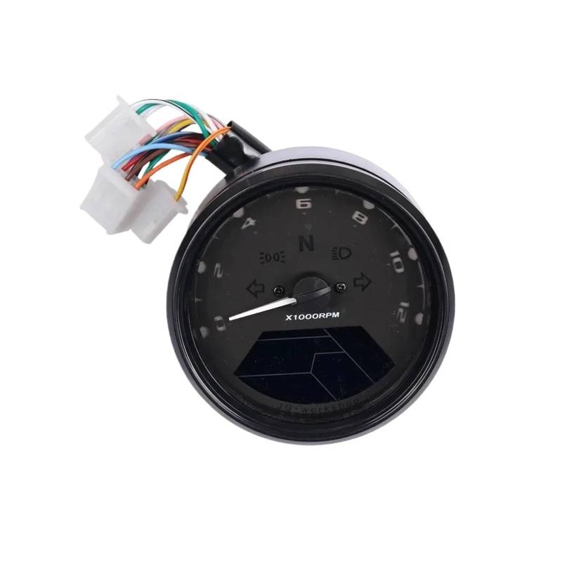 Motorrad Tachometer Motorrad-Kombiinstrument Tachometer Drehzahlmesser Kilometerzähler Und Kraftstoffanzeige Für Ho&nda Digitaler Tachometer Kilometerzähler von WMGYESNXL