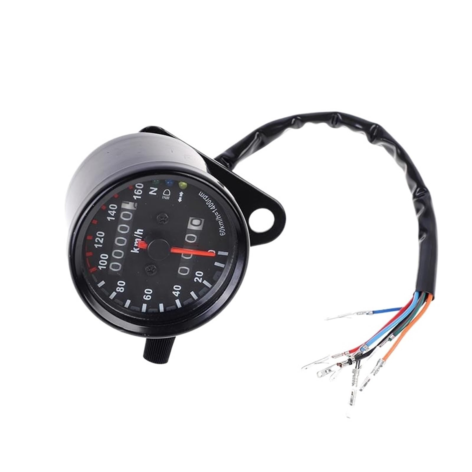 Motorrad Tachometer Schwarz Universal Motorrad Tachometer Kilometerzähler 12V Motorrad Dual Geschwindigkeitsmesser Mit Anzeige Tachometer Motorrad Motorrad Tachometer Schwarz Universal Motorrad Tachometer Kilometerzähler 12V Motorrad Dual Geschwindigkeitsmesser Mit Anzeige Tachometer Motorrad von WMGYESNXL