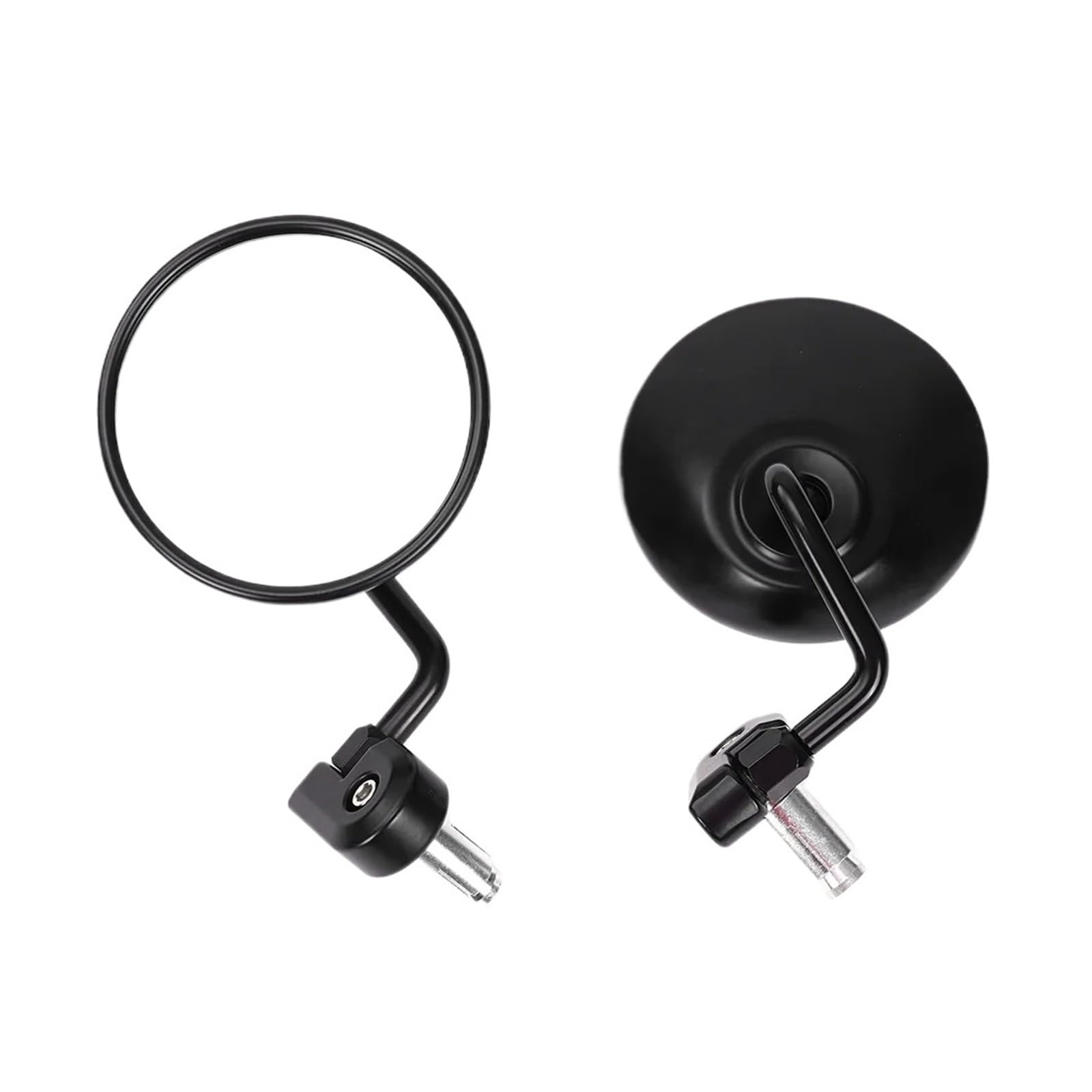 Motorradspiegel 7/8 "Motorrad Runde Griff Bar End Rearview Außenspiegel Für Ho&nd&a Für KAW&ASAKI Für Ya&maha Für Suzuki Motorradspiegel 7/8 "Motorrad Runde Griff Bar End Rearview Außenspiegel Für Ho&nd&a Für KAW&ASAKI Für Ya&maha Für Suzuki von WMGYESNXL