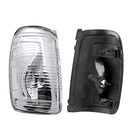 WMLBK Linker und Rechter Außenspiegel-Blinker, Weißglühend, Transparent, Schwarz, Weiß, für Ford Transit MK8 ab 2014, MPN 1847387 von WMLBK