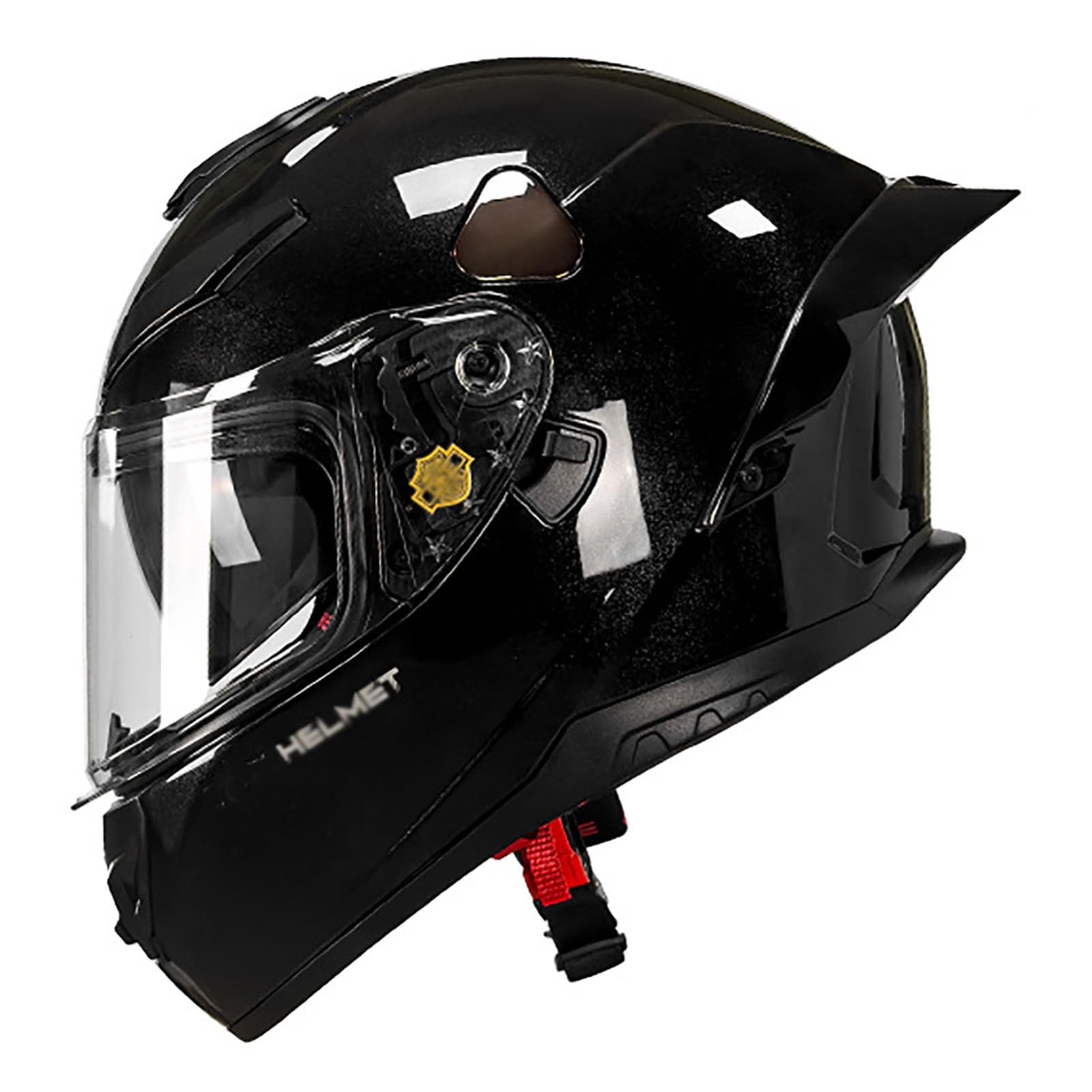 Motocross-Helm, Tragbarer Motorradhelm, Integral-Motocross-Helm FüR MäNner Und Frauen, Ece-Zertifizierter Motorrad-Streetbike-Rennhelm Mit Visier C,XXL Motocross-Helm, Tragbarer Motorradhelm, Integral-Motocross-Helm FüR MäNner Und Frauen, Ece-Zertifizierter Motorrad-Streetbike-Rennhelm Mit Visier C,XXL von WMYZJST