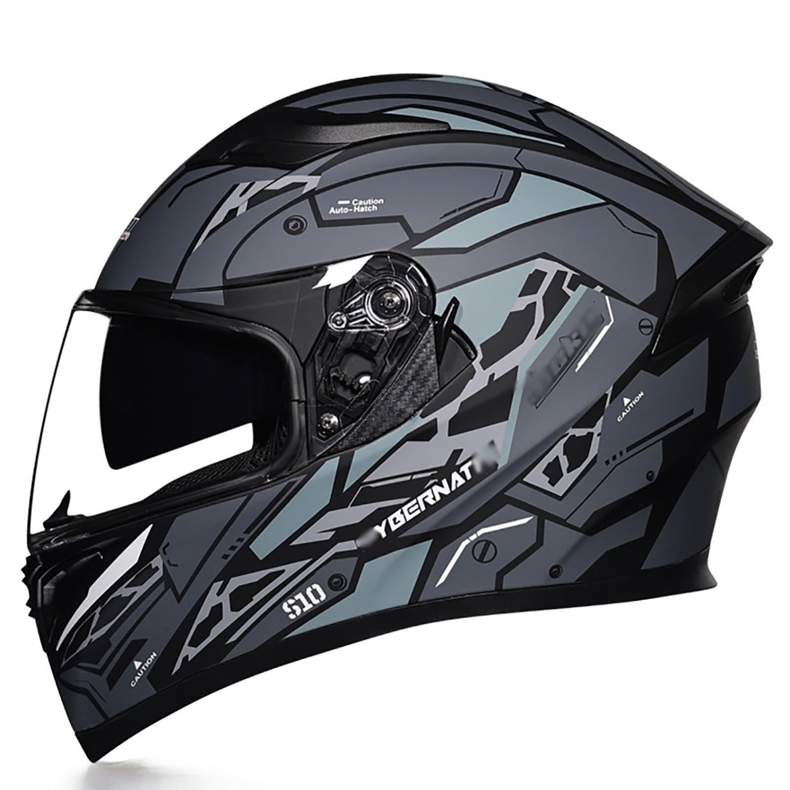 Motorrad-Integralhelm, Personalisierter Cooler Integralhelm, Doppelvisier, Transparente Linse, Herren- Und Damenstil, Ece-Zertifizierter Modularer Motorradhelm K,M Motorrad-Integralhelm, Personalisierter Cooler Integralhelm, Doppelvisier, Transparente Linse, Herren- Und Damenstil, Ece-Zertifizierter Modularer Motorradhelm K,M von WMYZJST