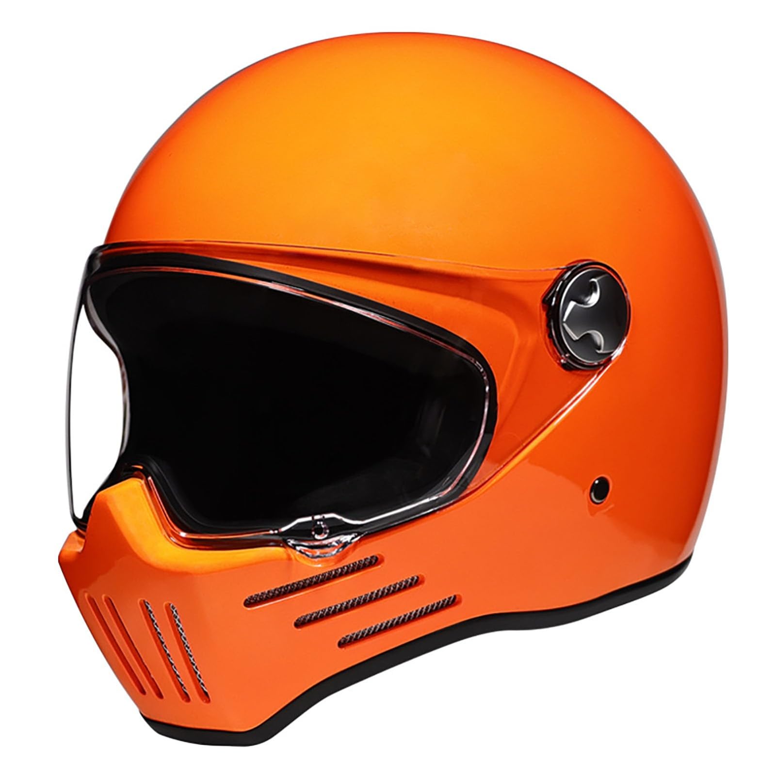 Vintage Integralhelm FüR Motorradfahrer, Integralhelm FüR Motorradfahrer FüR Erwachsene, Ece-Zertifiziert, Visier-Schnellverschluss D,L Vintage Integralhelm FüR Motorradfahrer, Integralhelm FüR Motorradfahrer FüR Erwachsene, Ece-Zertifiziert, Visier-Schnellverschluss D,L von WMYZJST