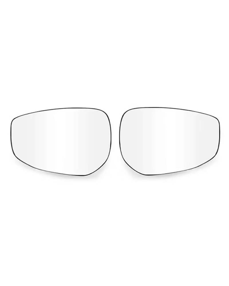 Für 3 Axela 2020 2021 2022 2023 Autozubehör Türflügel Rückspiegel Reflektierende Linse Rückspiegellinsen Glas Seitenspiegelglas(A pair no heating) von WNCXSA
