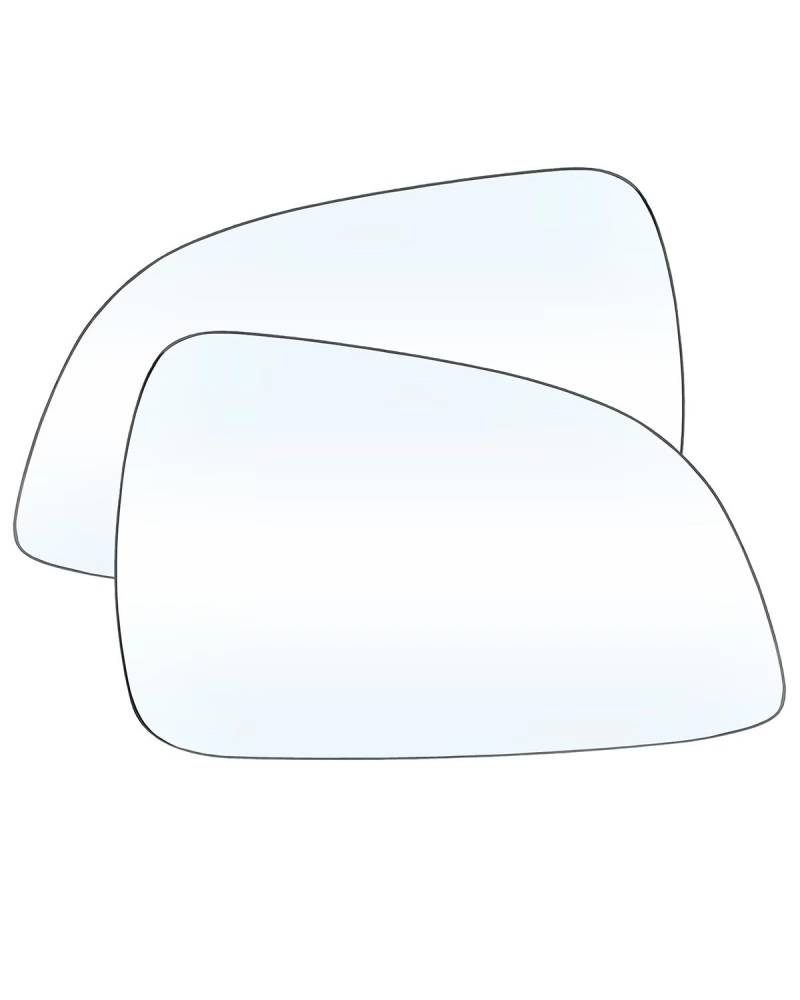 Für Astra H 2009 2010 2011 Heizung Seitenspiegelglas Linse Türflügel Rückspiegelglas Beheiztes Auto-Rückspiegelglas Seitenspiegelglas(Pair) von WNCXSA