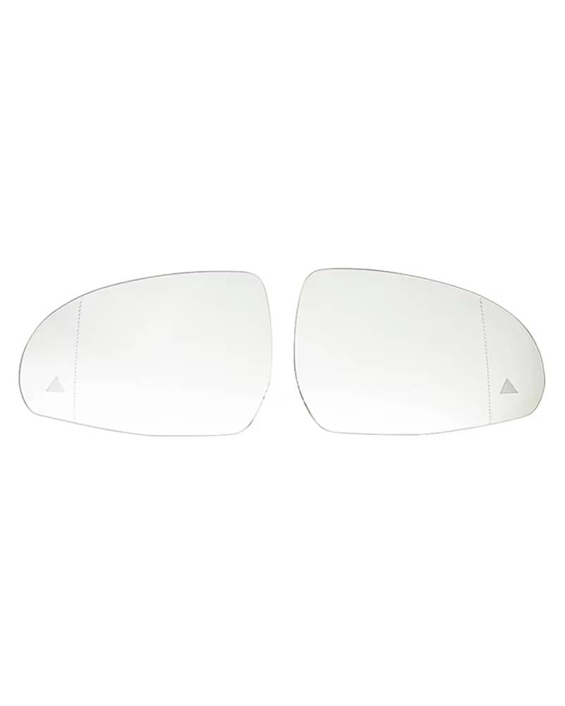 Für Benz E-Klasse W214 2024- S-Klasse W223 2021- EQE V295 2022- EQS V297 Beheiztes Toter-Winkel-Warn-Rückspiegelglas Seitenspiegelglas(A pair) von WNCXSA