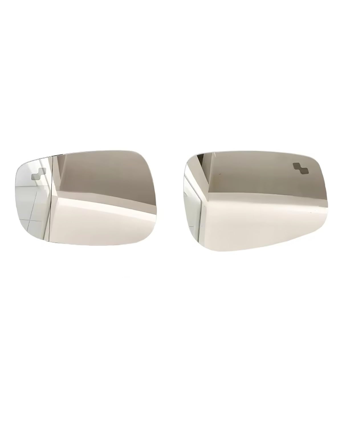 Für CX-5 CX5 2015 2016 Rückspiegelglaslinse Mit Überwachung Des Toten Winkels Zubehör Auto-Rückspiegellinse Seitenspiegelglas(A Pair-Blind) von WNCXSA