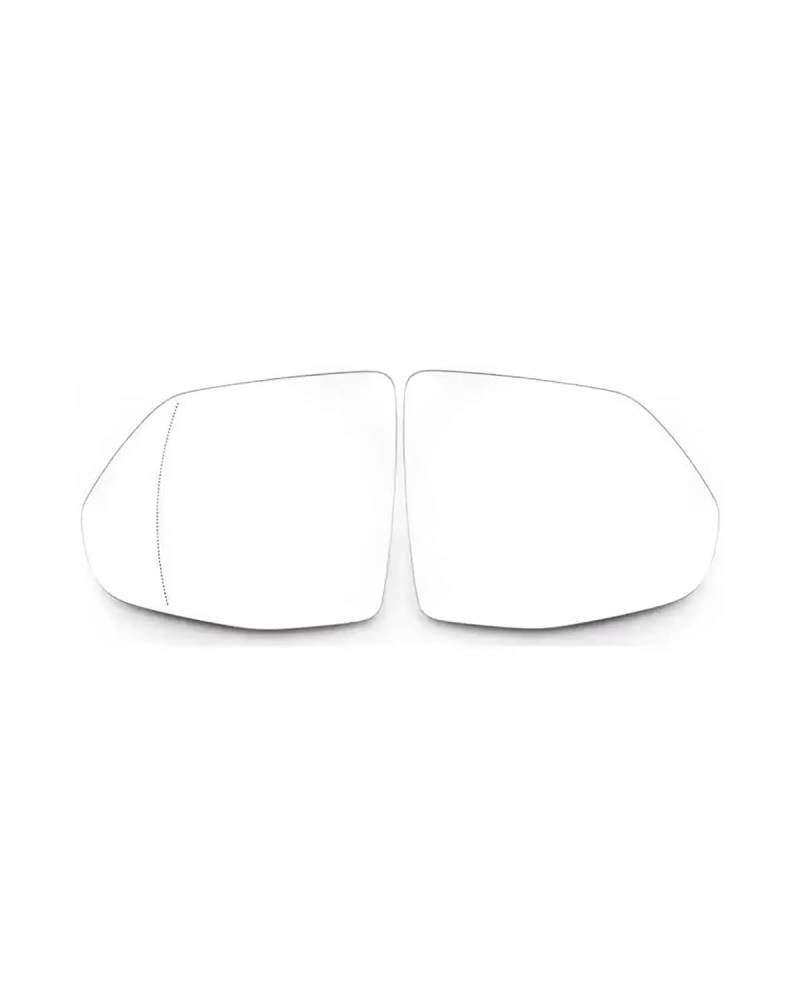 Für Cadillac Für XT4 Für XT5 2016 2017 2018 2019-2023 Auto Rückspiegel Außenspiegel Objektiv Rückspiegel Glas Mit Heizung Seitenspiegelglas(2PCS left and right) von WNCXSA