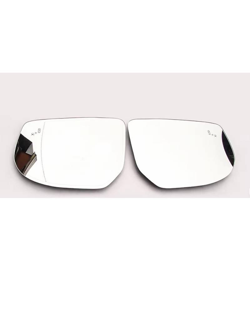 Für Cadillac XTS Auto Außenspiegel Reflektierende Linse Rückspiegel Linsen Glas Mit Heizung Blind Spot Seitenspiegelglas(2PCS left and right) von WNCXSA