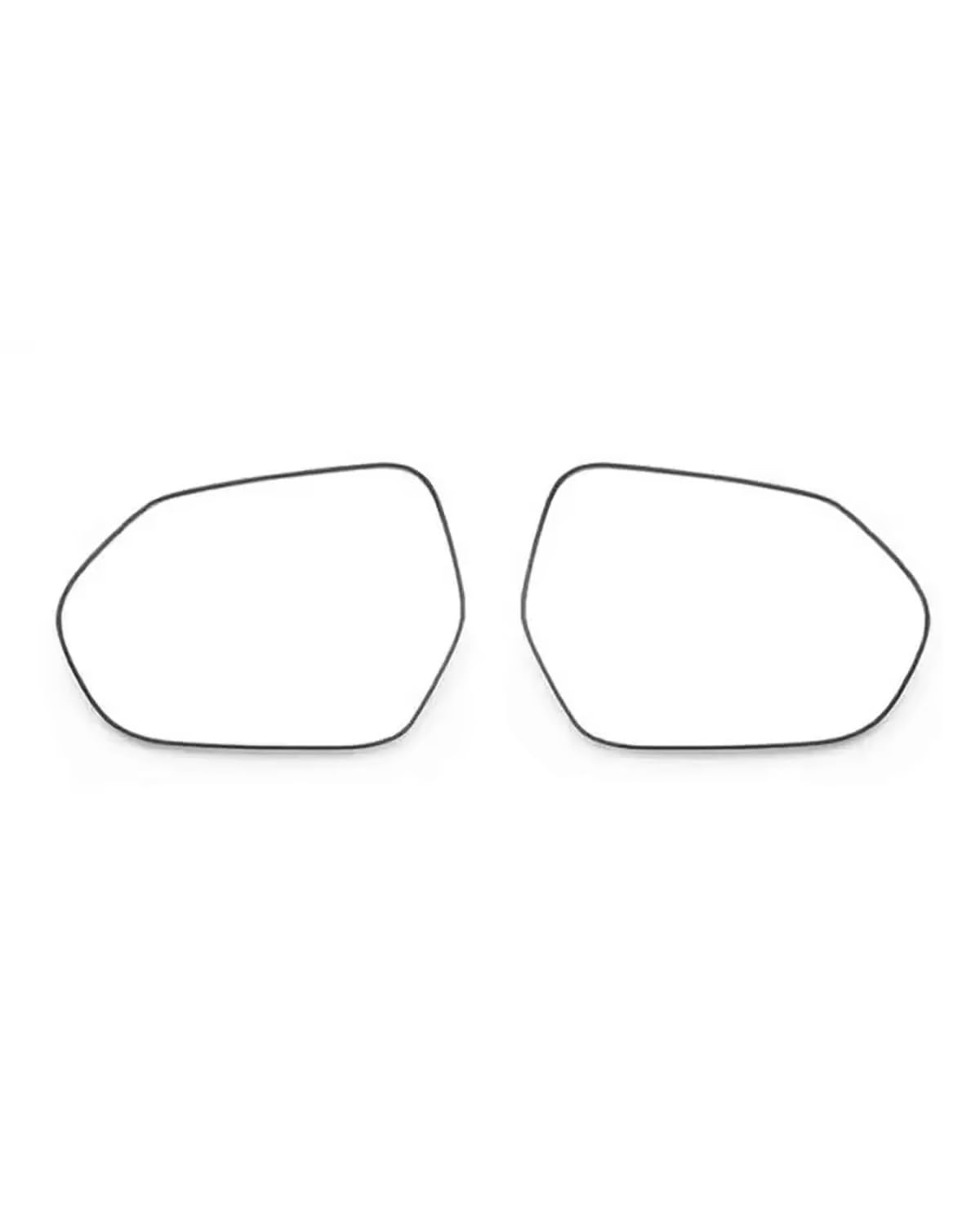 Für Camry 2018-2024 Auto Rückspiegel Glas Rückspiegel Umkehr Objektiv Mit Heizung Seitenspiegelglas(2PCS left and right) von WNCXSA