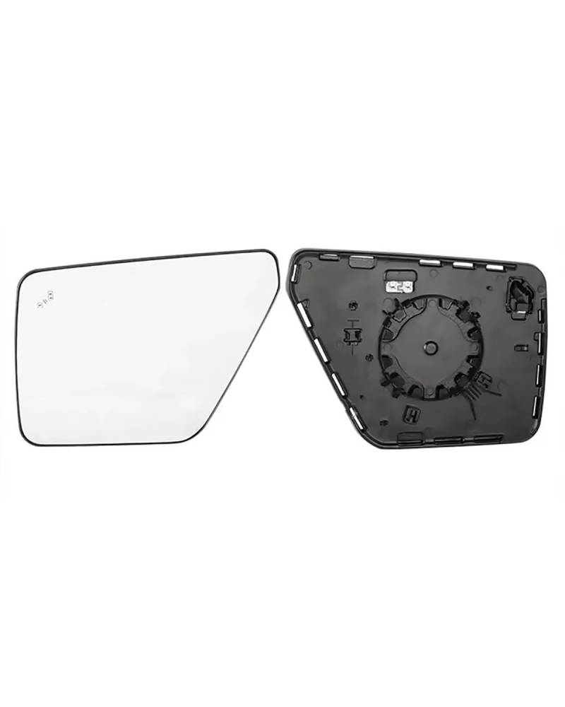 Für FORD Für F150 Für F-150 2021 2022 2023 2024 ML3Z17K707H ML3Z17K707D Auto Beheizte Blind Spot Warnung Flügel Hinten Spiegel Glas Seitenspiegelglas(Left and Right) von WNCXSA