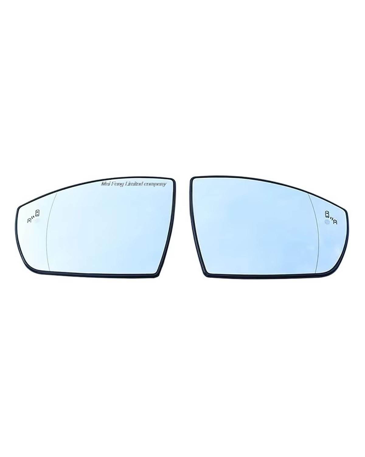 Für Ford Für Escape Für Ecosport 2013 2014 2015 2016 2019 Auto-Rückspiegelglaslinse Mit Beheiztem Toten Winkel Seitenspiegelglas(A pair) von WNCXSA