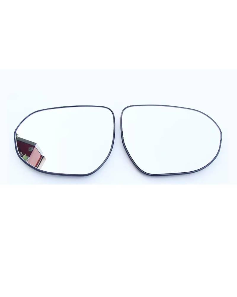Für Ford Für Escort 2019 Autoaußenteil Seitenrückspiegellinsen Reflektierende Glaslinse Mit Heizung Seitenspiegelglas(2PCS left and right) von WNCXSA