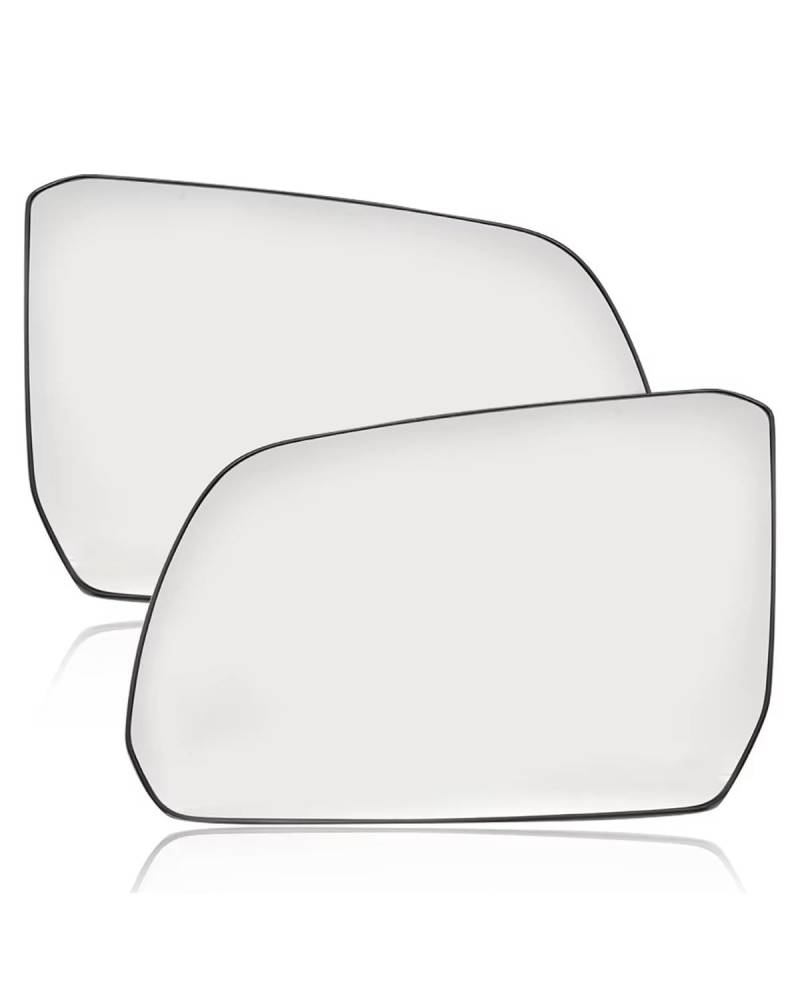 Für Ford Ranger PY 2023 2024 Heizung Seitentür Außenspiegel Glaslinse Toter Winkel Zubehör Beheiztes Auto Rückspiegelglas Seitenspiegelglas(1 pair) von WNCXSA