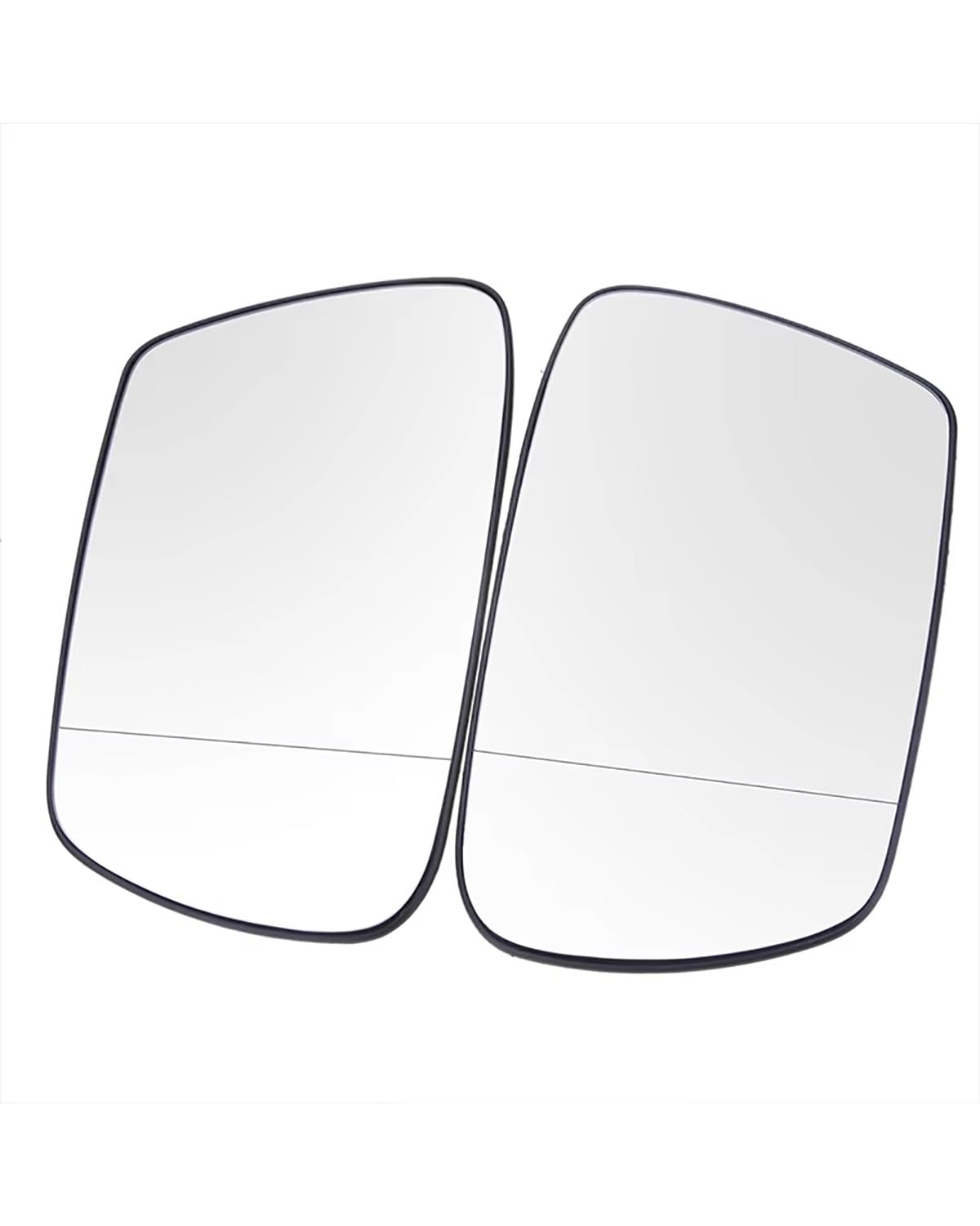 Für Grand Für Cherokee 2005-2010 Seitenrückspiegel Beheiztes Glas Heizung Nebel Abtauung Tür Flache Außenspiegel Seitenspiegelglas(White A Pair) von WNCXSA