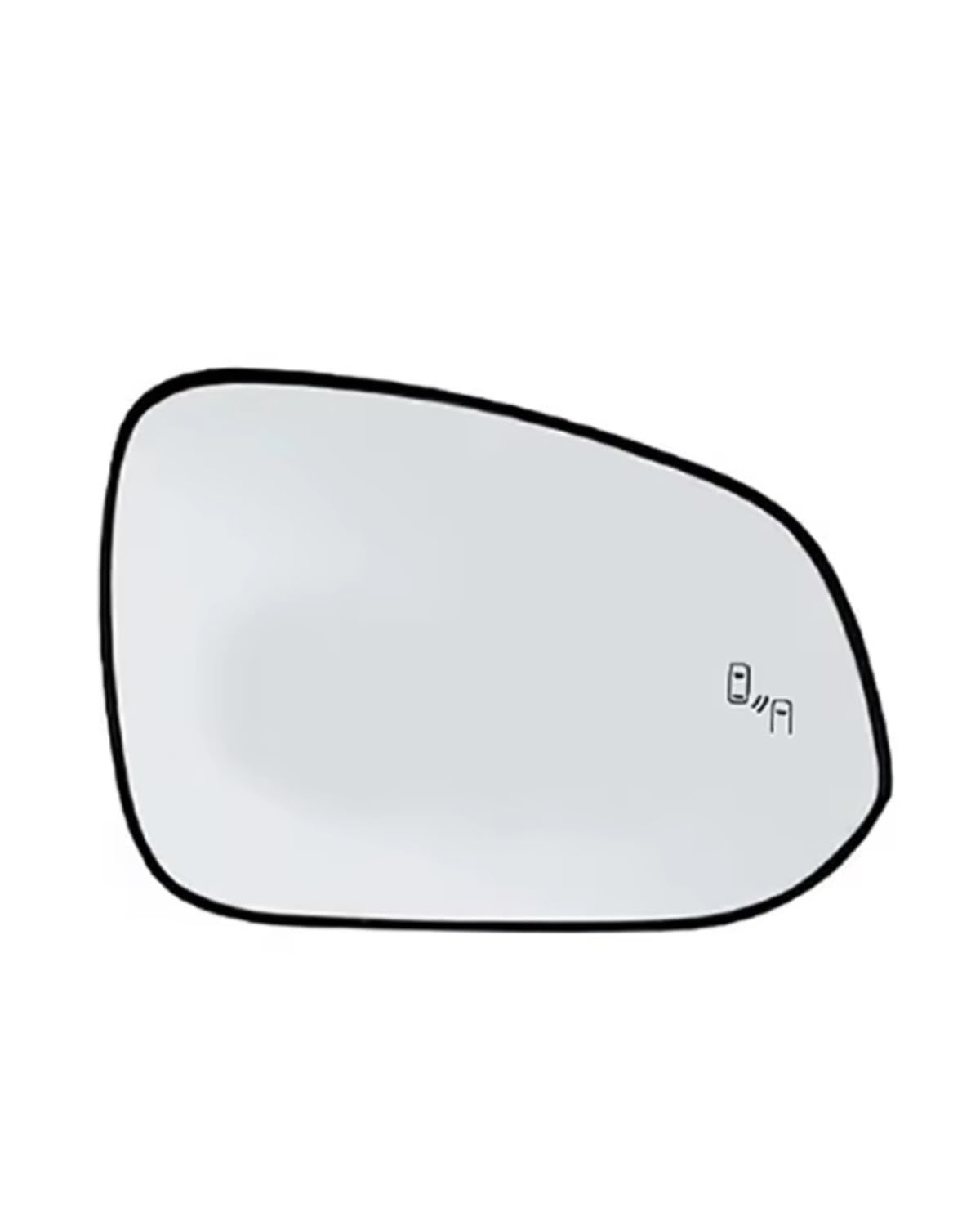 Für Highlander 2022 Rückspiegel Glas Außentür Seitenspiegel Objektiv Heizung Mit Blind Spot Licht Muster Seitenspiegelglas(1PCS right side) von WNCXSA