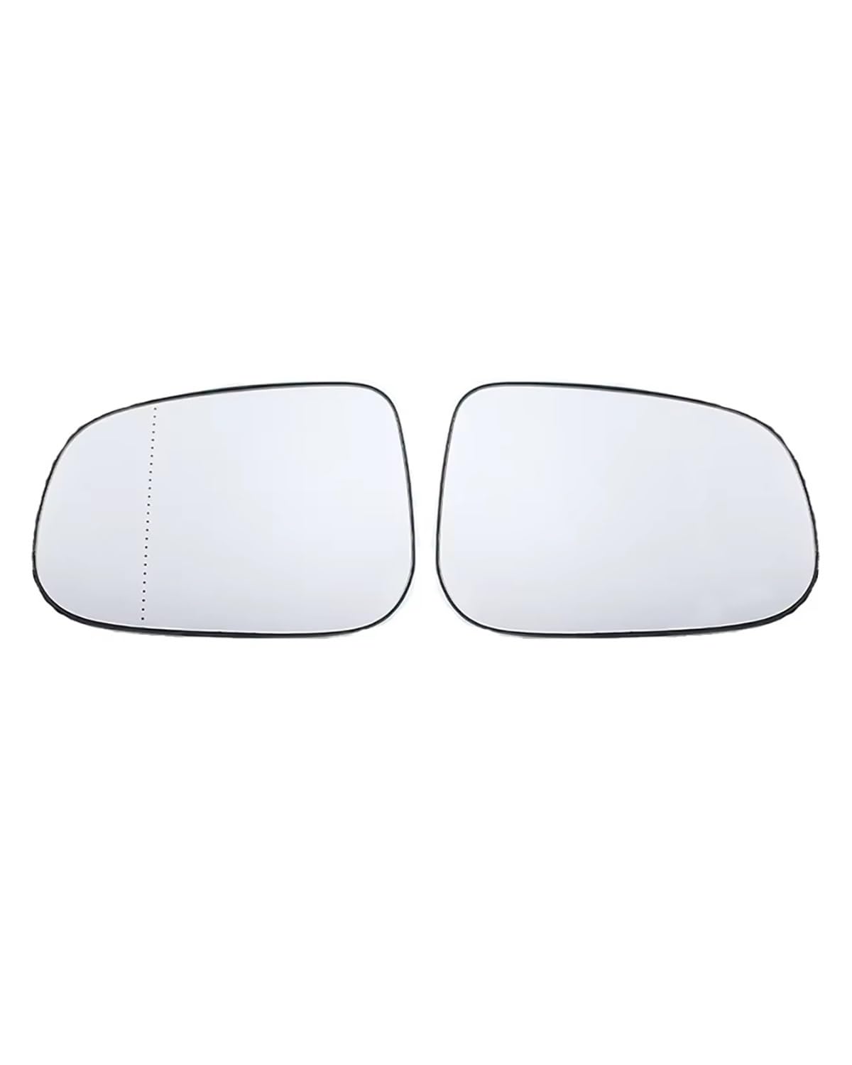 Für Jaguar XJ 2010-2020 XK 2009-2012 Auto Rückspiegel Glas Außentür Seitenspiegel Objektiv Mit Heizung Seitenspiegelglas(2PCS left and right) von WNCXSA