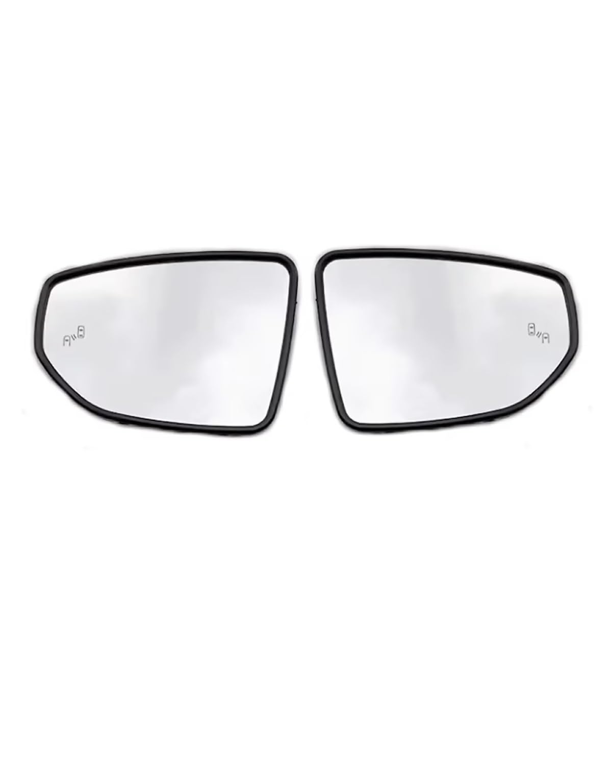 Für Lexus ES ES200 ES260 ES300 ES350 2019-2023 Seitenspiegel Objektiv Türflügel Rückspiegel Weißes Glas Mit Heizung Toter Winkel Seitenspiegelglas(A pair blind spot) von WNCXSA