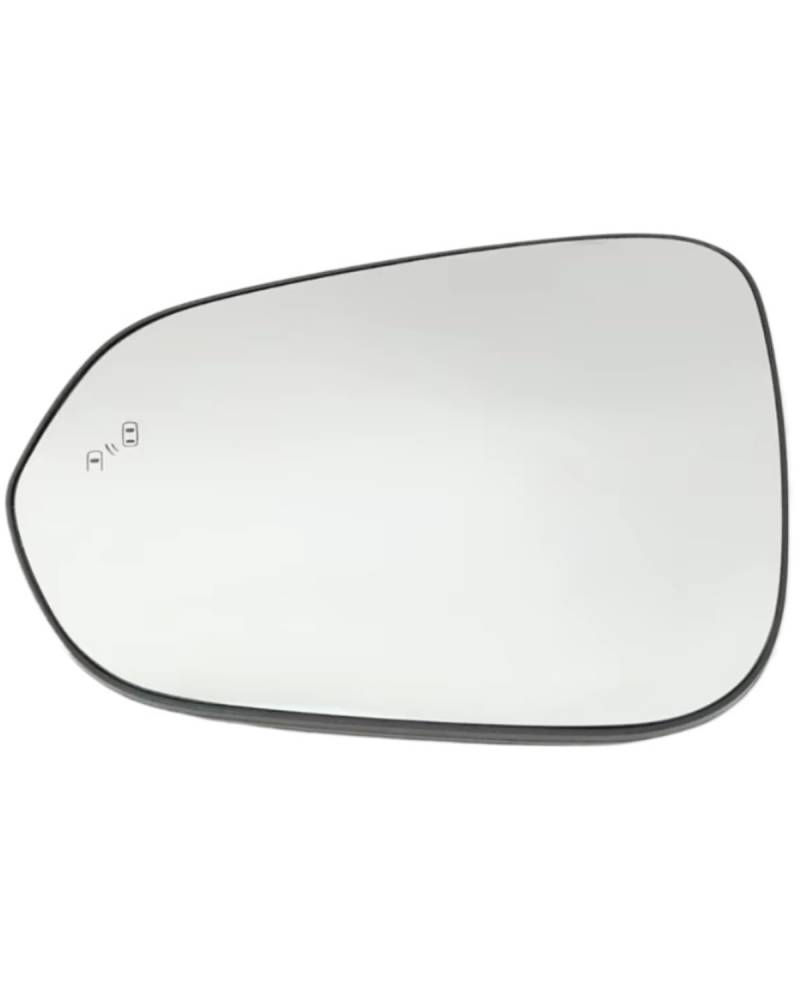Für Lexus NX 200 300h RX 350 450h 2016-2023 Auto Flügel Tür Seite Beheizte Blind Spot Rückspiegel Glas Objektiv Seitenspiegelglas(1PC Left L) von WNCXSA