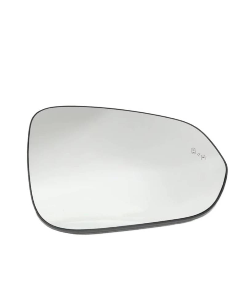 Für Lexus NX 200 300h RX 350 450h 2016-2023 Auto Flügel Tür Seite Beheizte Blind Spot Rückspiegel Glas Objektiv Seitenspiegelglas(1PC Right R) von WNCXSA