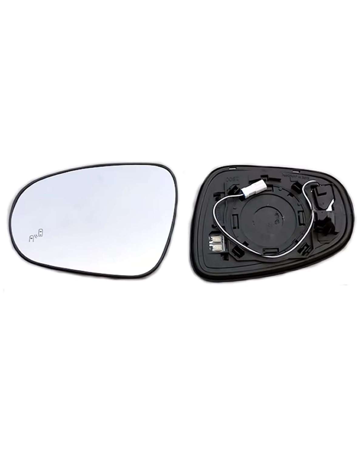 Für Lexus es ES200 ES250 ES260 ES300 ES350 2012-2018 Rückspiegel Glastür Seitenspiegellinse mit Heizung Blind Spot Seitenspiegelglas(2PCS left and right) von WNCXSA