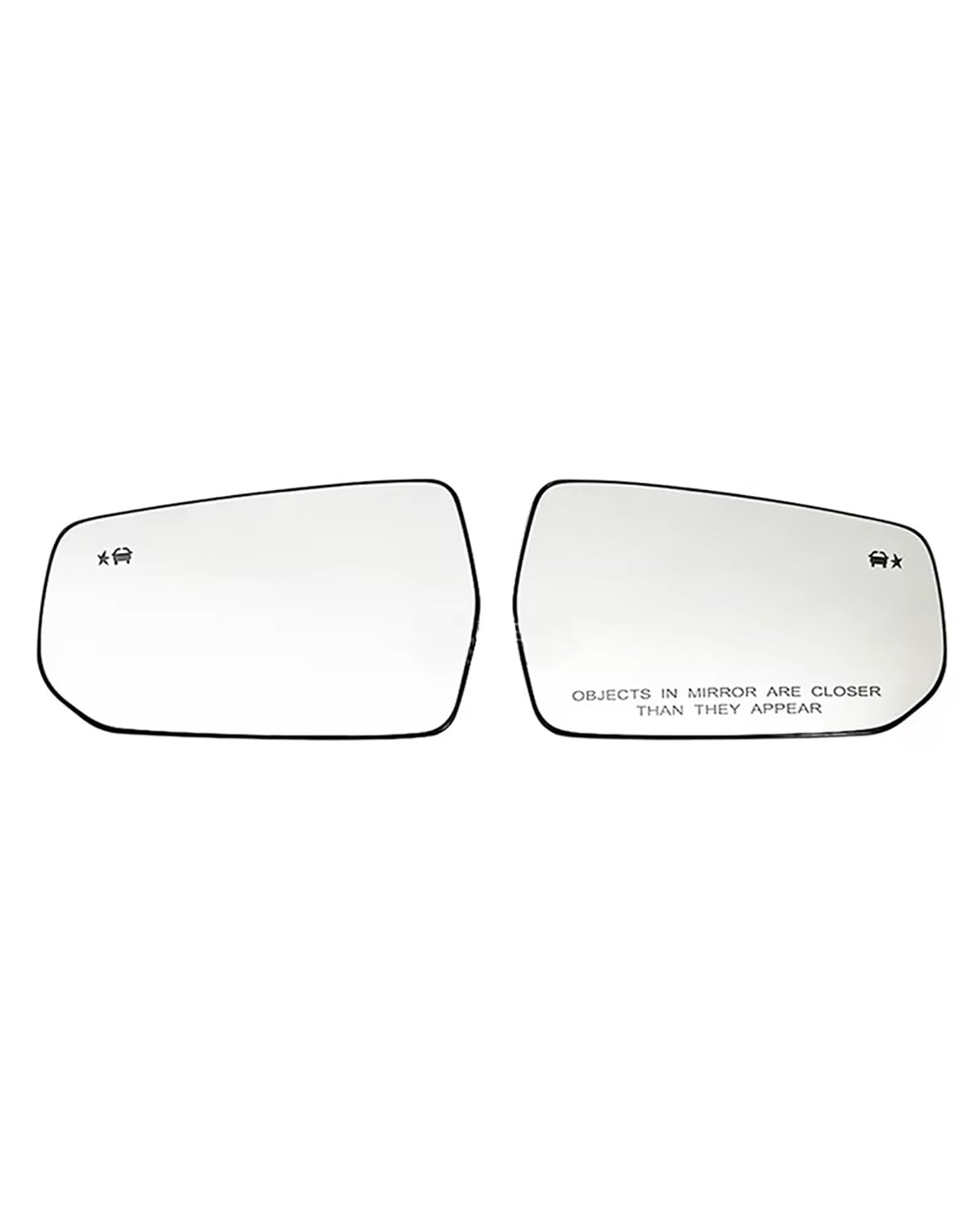 Für Malibu L LS LT RS 2016 2017 2018 2019 2020 2021 Automatisch Beheizter Toter-Winkel-Warnflügel-Rückspiegelglas USA-Version Seitenspiegelglas(A pair) von WNCXSA