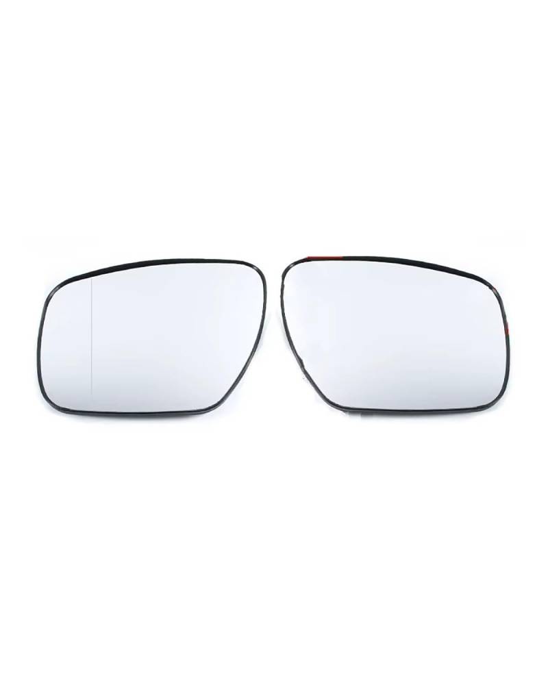 Für Mazdaes CX-7 CX7 Autozubehör Teil Rückspiegel Außenspiegel Linse Türflügel Rückspiegelglas Mit Heizung Autospiegel Seitenspiegelglas(2PCS left and right) von WNCXSA