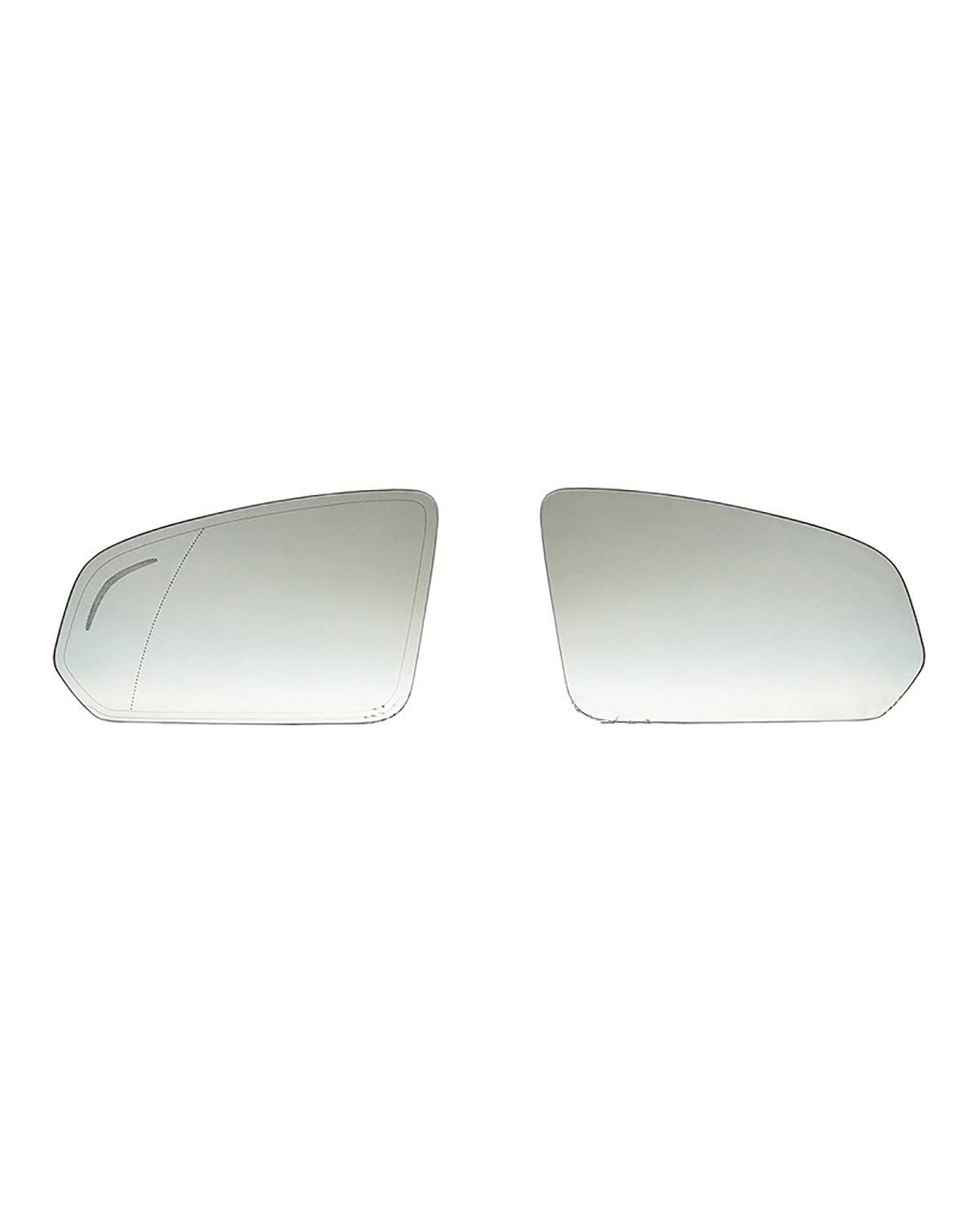 Für S60 2020-2022 Für S90 2017-2022 Für V60 2020-2022 Auto Links Rechts Beheizte Blind Spot Warnung Flügel Hinten Spiegel Glas Seitenspiegelglas(LHRH Blind Spot Heat) von WNCXSA