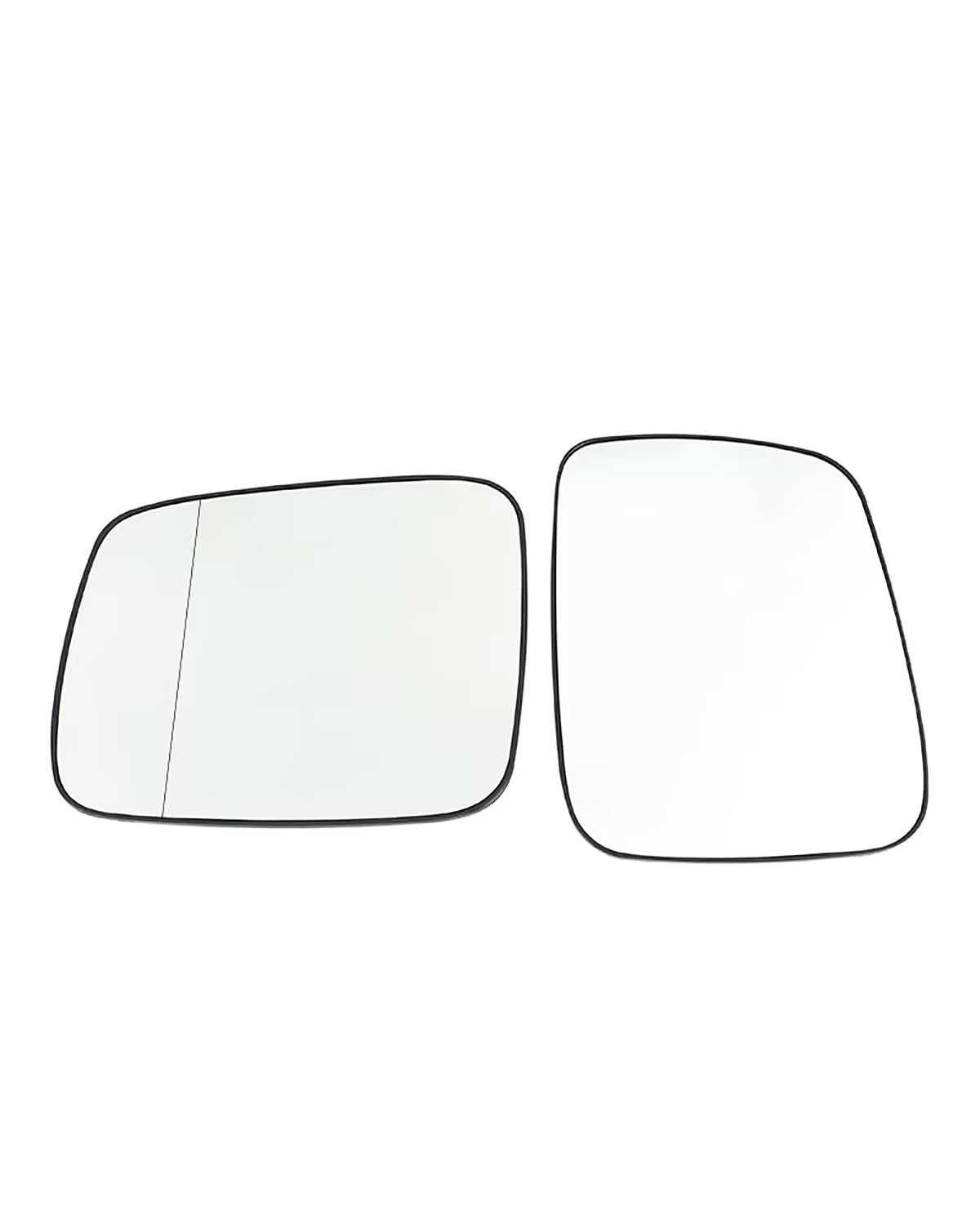Für T4 1990 1991-1997 1998 1999 2000 2001 2002 2003 Linkslenker Autotür Seitenrückspiegelglas LHD Klar Seitenspiegelglas(1 Pair) von WNCXSA
