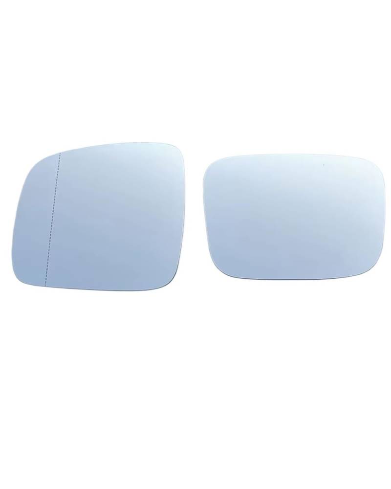 Für Transporter T5 2003-2009 alt Für Caddy Auto Linke Fahrerseite Beheiztes Spiegelglas Rückspiegelobjektiv Weitwinkel Seitenspiegelglas(1 Pair) von WNCXSA