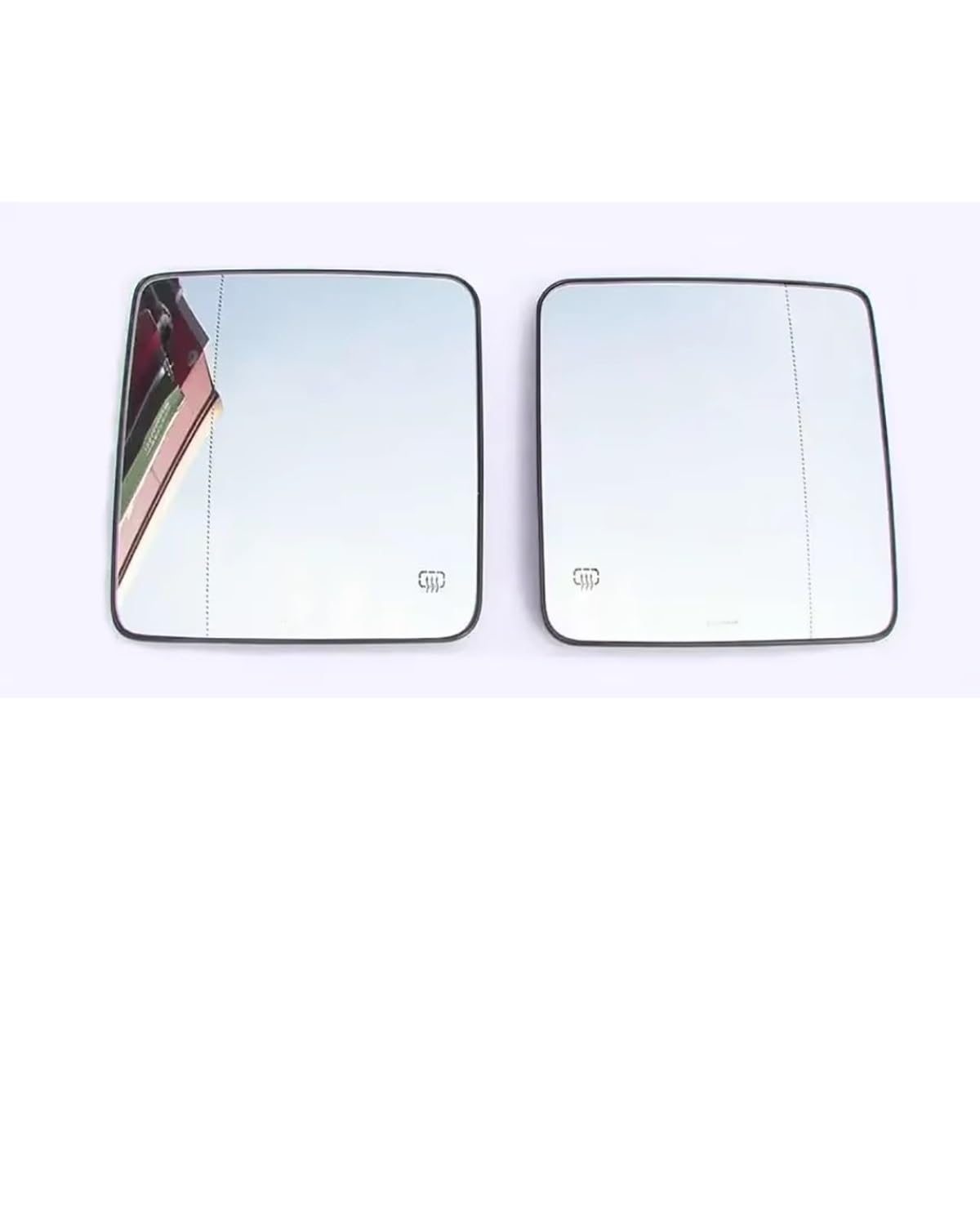 Für Wrangler 2018 2019 2020 2021 2022 Autozubehör Rückspiegelglas Beheizte Rückspiegellinse mit Heizung Seitenspiegelglas(2PCS left and right) von WNCXSA