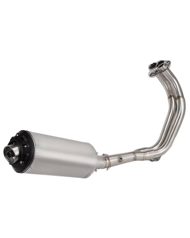 Motorrad Auspuff Für MT-07 Für MT-09 2014-2024 Traveller Komplettset Auspuffrohr Motorrad Auspuffrohr von WNCXSA