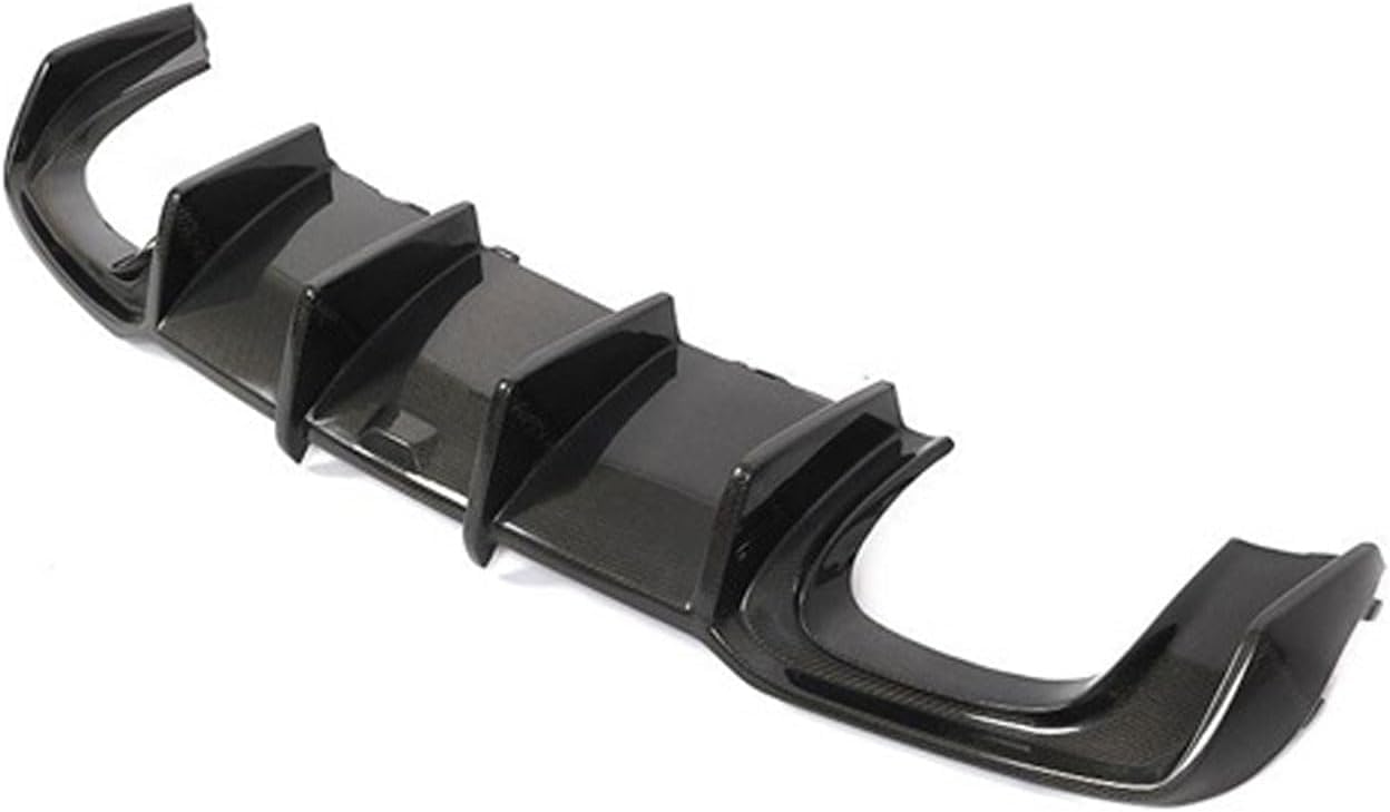 Auto ABS Heckdiffusor Spoiler Lippe für Audi A3 S3 Sedan 2017 2018,Anti-Crash Haifischflosse Splitter Untere Heckstoßstange Schützende Modifikation Zubehör von WNFVYP