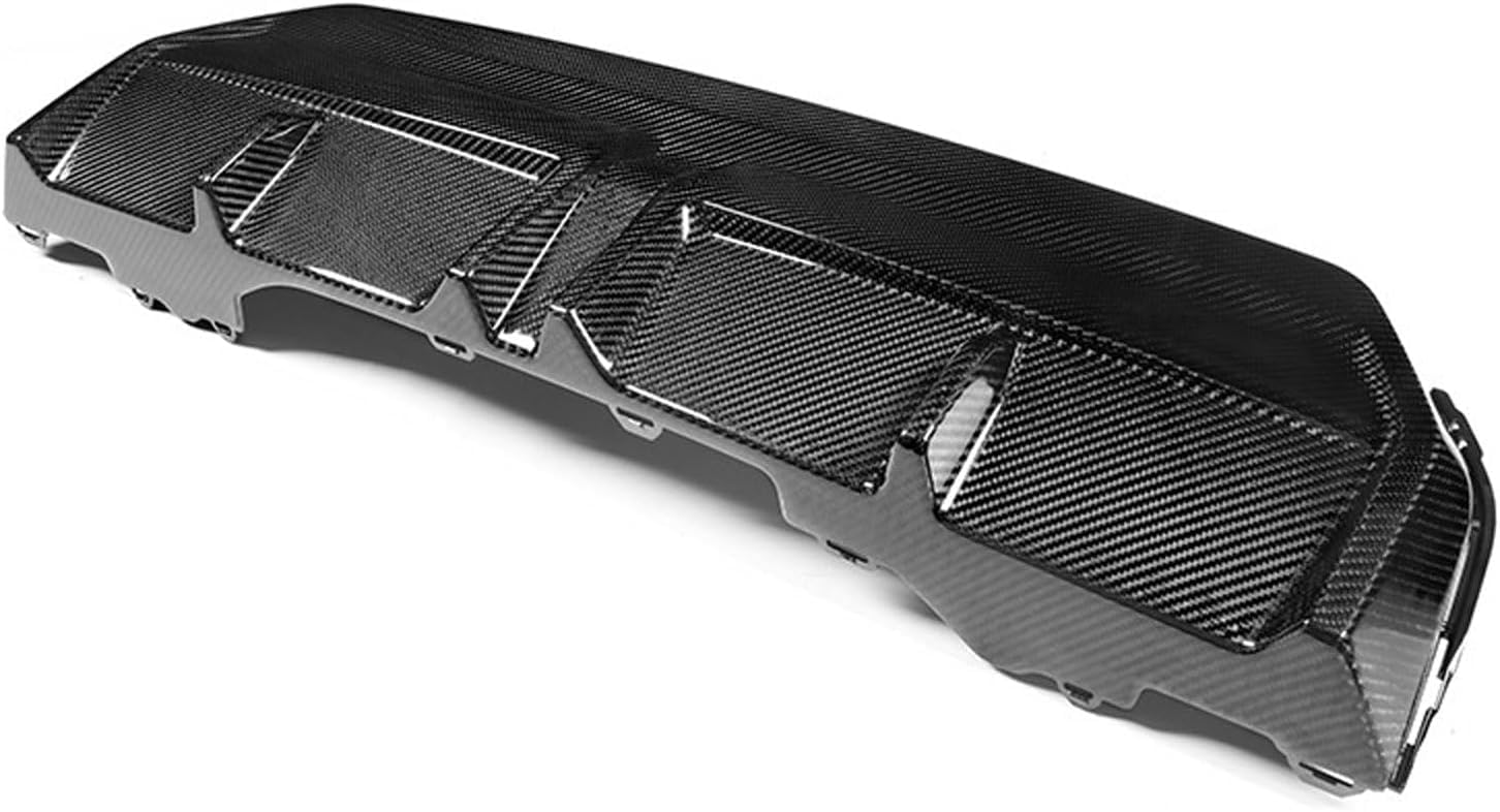 Auto ABS Heckdiffusor Spoiler Lippe für BMW 2 Series G42 2 Doors 2022 2023,Anti-Crash Haifischflosse Splitter Untere Heckstoßstange Schützende Modifikation Zubehör von WNFVYP