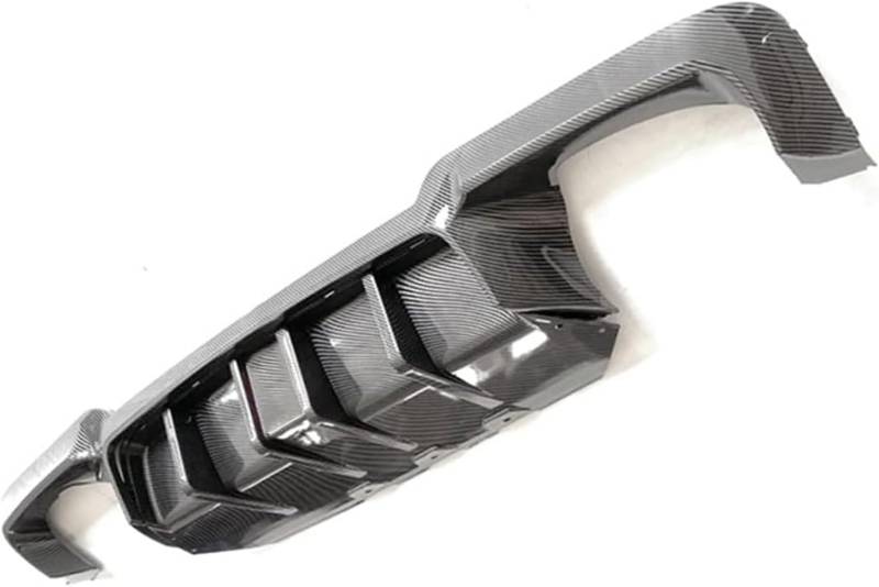 Auto ABS Heckdiffusor Spoiler Lippe für BMW 5 Series F10F18 2010-2017,Anti-Crash Haifischflosse Splitter Untere Heckstoßstange Schützende Modifikation Zubehör von WNFVYP