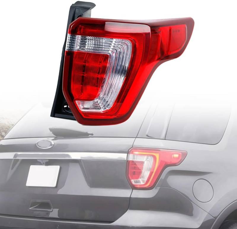 Auto Rückleuchten für Ford Explorer 2016 2017 2018 2019,Links Rechts Auto-Heckleuchten Ersatz-Baugruppe,Hochwertige Bremslicht Signallicht Rücklicht-Set,Right von WNFVYP