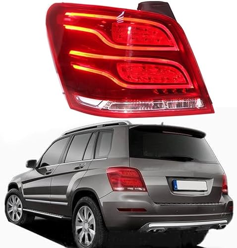 WNFVYP Auto Rückleuchten für BENZ GLK W204 GLK200 GLK260 GLK300 2009-2017,Links Rechts Auto-Heckleuchten Ersatz-Baugruppe,Hochwertige Bremslicht Signallicht Rücklicht-Set,Left von WNFVYP