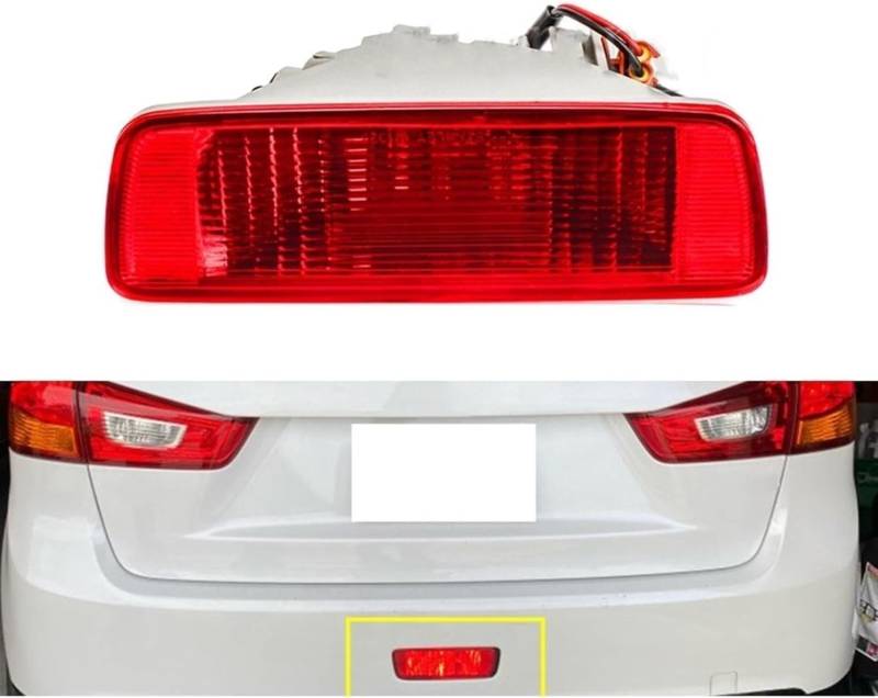 WNFVYP Auto Rückleuchten für Mitsubishi ASX RVR Outlander sport 2010-2016,Links Rechts Auto-Heckleuchten Ersatz-Baugruppe,Hochwertige Bremslicht Signallicht Rücklicht-Set von WNFVYP