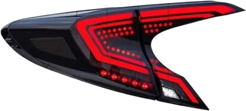 WNFVYP Auto Rückleuchten für Toyota CH-R C-HR CHR 2017 2018,Links Rechts Auto-Heckleuchten Ersatz-Baugruppe,Hochwertige Bremslicht Signallicht Rücklicht-Set,A/Right von WNFVYP