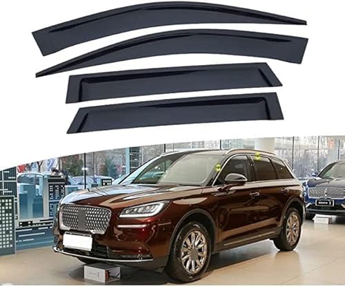 Windabweiser Regenabweiser für Lincoln Corsair 2020-2022,Autofenster Wetterschutz Integrierten Deflektoren,Hochwertiges Sonnenschutz Autozubehör von WNFVYP